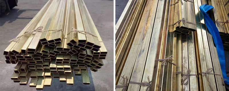 Brass Rectangle Tube In China