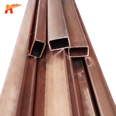 Copper Rectangle Tube