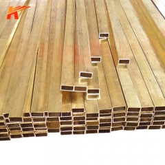Brass Rectangle Tube In China
