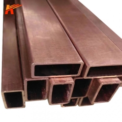 Copper Rectangle Tube