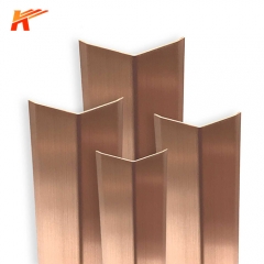 Triangle Shaped Copper Profiles