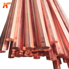 Copper Hexagon Rod