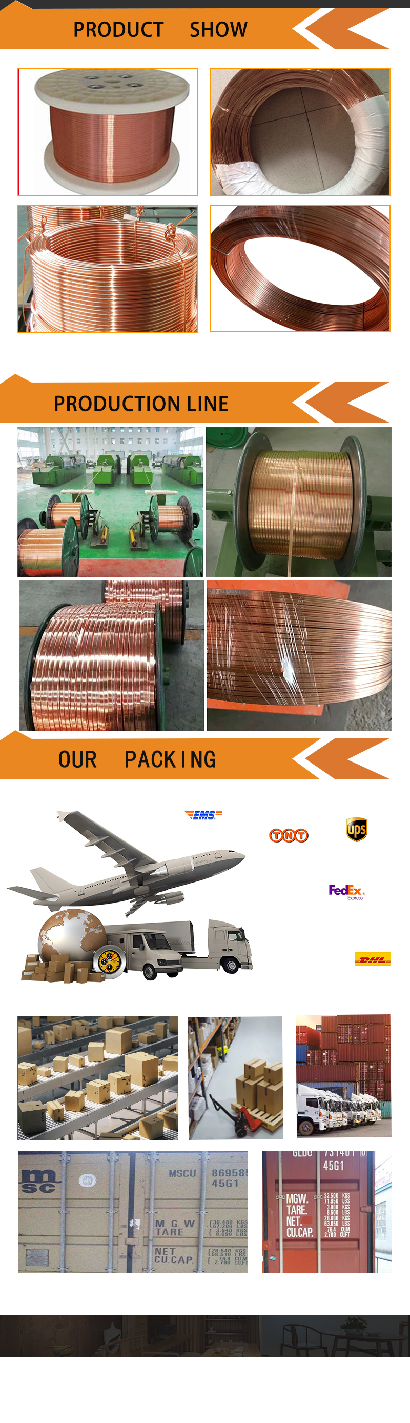 C102 Copper Flat Wire