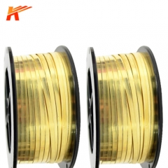 CZ125 Brass Flat Wire
