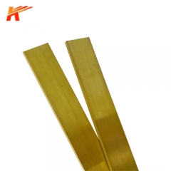 CZ107 Brass Flat Bar
