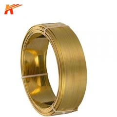 CuZn33 Brass Flat Wire