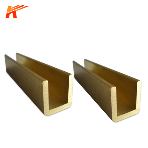 CuZn10 Brass Channels