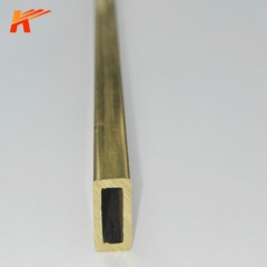CZ125 Square Brass Tube