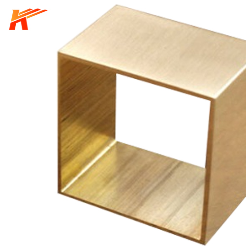 CuZn10 Square Brass Tube