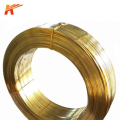 CuZn33 Brass Flat Wire