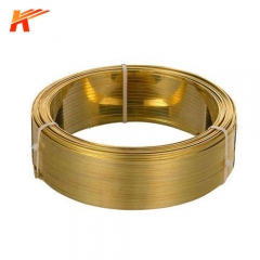 CuZn33 Brass Flat Wire