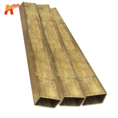 CZ101 Rectangle Brass Tube
