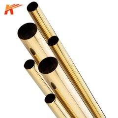 CZ125 Seamless Brass Tube