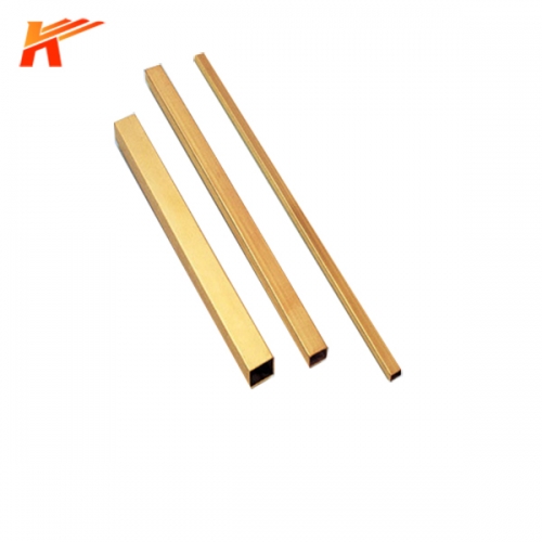 CuZn37 Rectangle Brass Tube