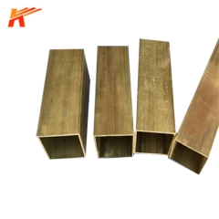 CZ106 Square Brass Tube