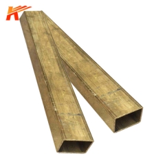 CZ101 Rectangle Brass Tube