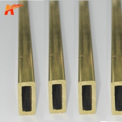 CuZn33 Square Brass Tube