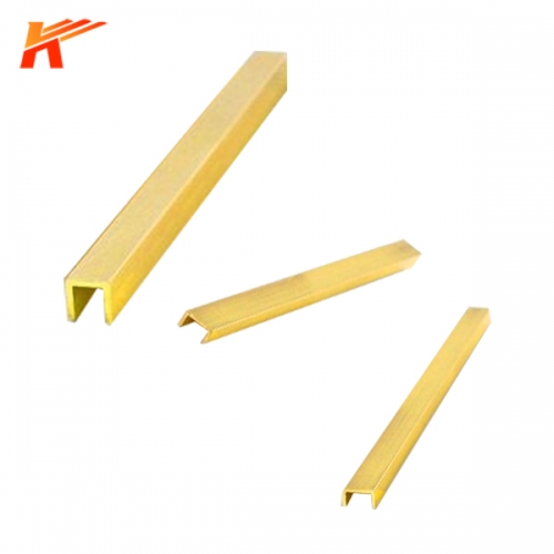 CuZn37 Brass Channels