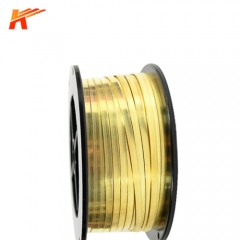 CZ125 Brass Flat Wire