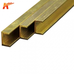 CuZn10 Brass Channels