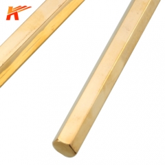 CZ108 Brass Hexagon Rod