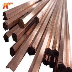 Copper Hexagon Rod Supplier