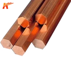 Copper Hexagon Rod