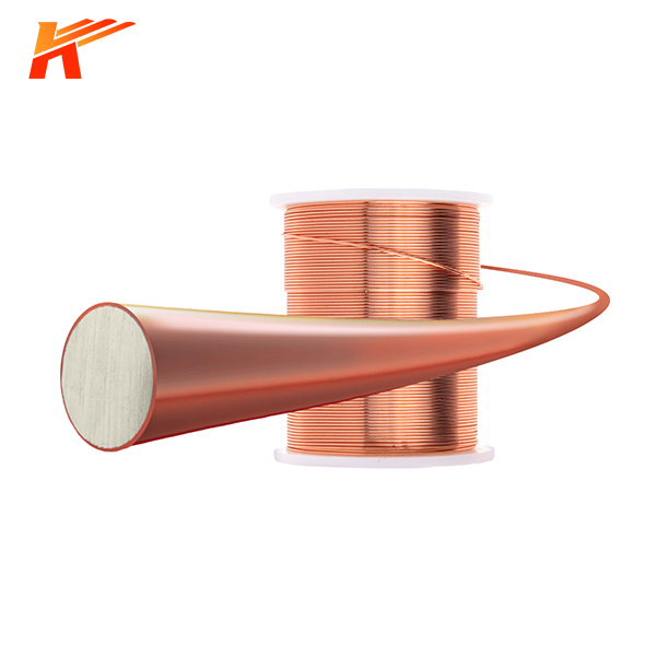 Conventional casting method of titanium - copper composite rod
