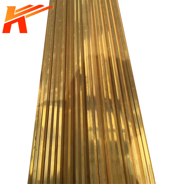The "flat" properties of brass flat wires