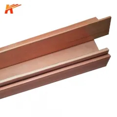 Purple Triangular Copper Profile: Unique Material for Modern Design and Engineering