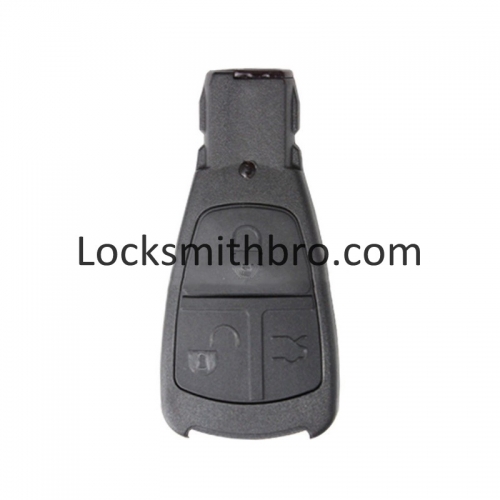 LockSmithbro Mercedes Benz 3 Button Smart Key Shell Without Blade