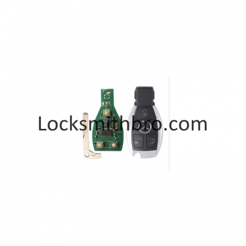 LockSmithbro Mercedes Benz NEC 3 Button With 433Mhz Single Battery Remote Key