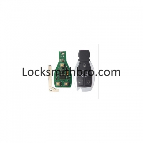 LockSmithbro Mercedes Benz BGA 3 Button With 433Mhz Single Battery Remote Key