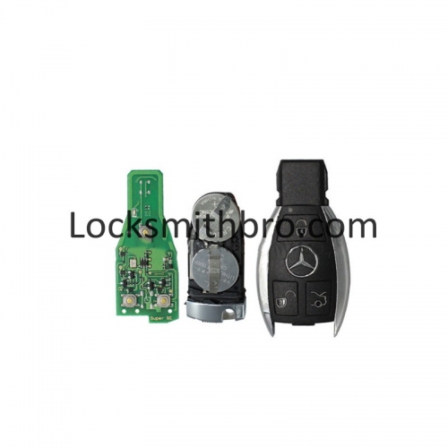 LockSmithbro Mercedes Benz NEC 3 Button Remote Key With 315Mhz Double Battery Remote Key