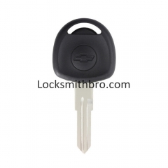 LockSmithbro GM46 Chip Chevrolet Transponder Key With Left Blade And Logo And Logo