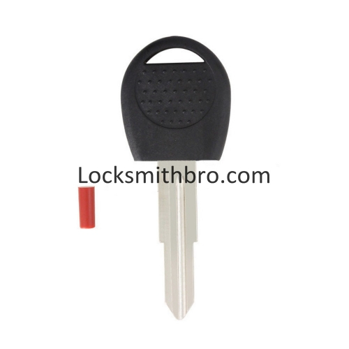 LockSmithbro ID48 Chip Chevrolet Transponder Key With Left Blade No Logo