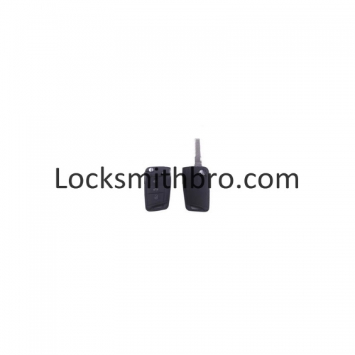 LockSmithbro 3 Button With Skoda Logo Skoda Flip Remote Key Shell