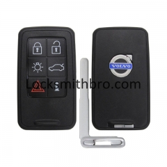 LockSmithbro 6 Button Volvo Smart Key Card Shell