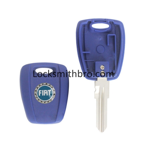 LockSmithbro ID48 Chip Blue Logo Fiat Transponder Key