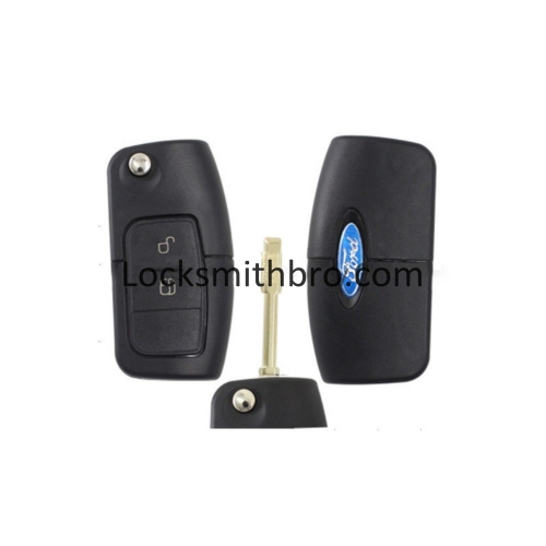 LockSmithbro 4D63 Chip 433MHZ Ford Focus Remote Key With Auto Windows Function