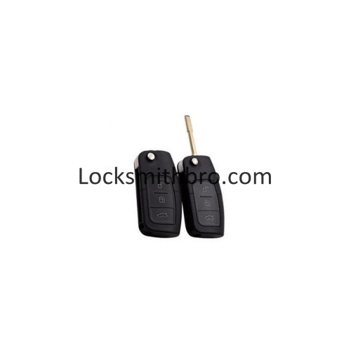 LockSmithbro 3 Button 4D60 Chip 433Mhz Ford Mondeo Remote Key Without Auto Windows Function