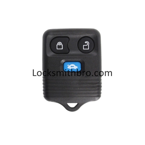 LockSmithbro 3 Button 433MHZ Ford Transit MK3 Explorer Ranger No Logo Remote Control Key