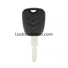 LockSmithbro 406 Blade ForCitroen Transponder Blank Key Shell With Logo