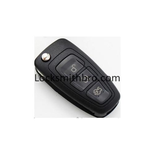 LockSmithbro FSK 433MHZ NO Chip 3button Ford Focus Mondeo Remote Key After 2012