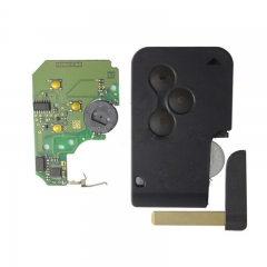 LockSmithbro No Logo 3 Button 433Mhz PCF7947 Chip Renaul Megane Remote Key