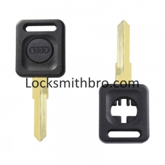 LockSmithbro Audi Transponder Key With Logo And ID48 Chip(Black Logo)