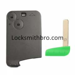 LockSmithbro No Logo 2 Button 433Mhz 7947 Chip Renaul Laguna Remote Key No Logo