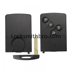 LockSmithbro No Logo 4 Button 433 Mhz Renaul Remote Key Used For After 2009 Year Car 7952 Chip (Include All Function Of 7941)
