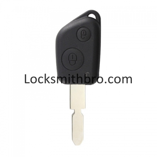 LockSmithbro 406 Balde 2 Buttons Peugeo Remote Key Shell