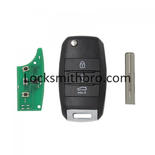 LockSmithbro 3 Button 4D60 433Mhz Kia K3 Smart Remote Control Key